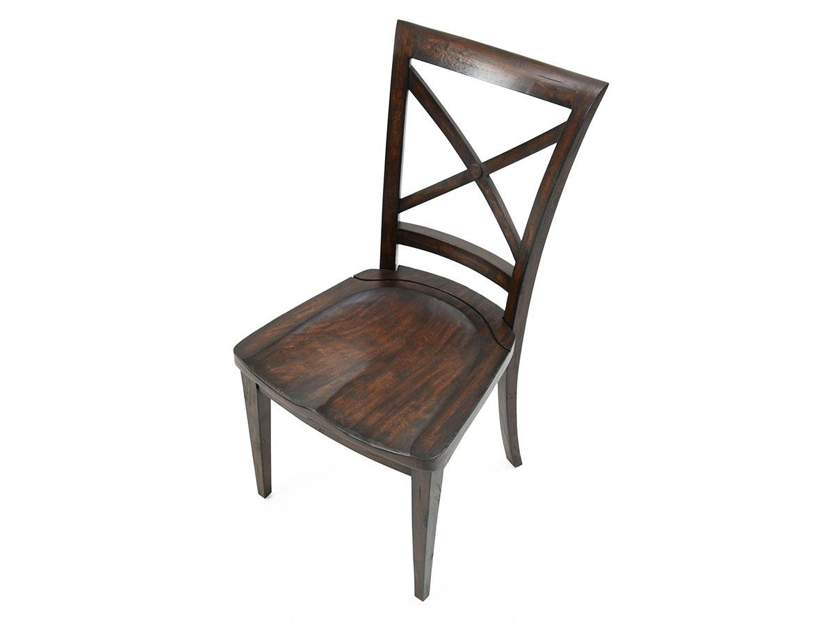 Frances Dining Chair, Dark Rustic Pecan
